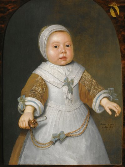 Portrait of a Girl from the Van der Burch Family by Aelbert Cuyp